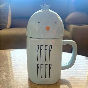 Rae Dunn Mug with Topper
